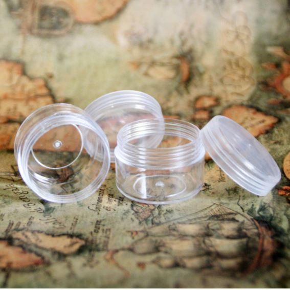 Hũ tròn chiết son / kem dưỡng - chai chiết mỹ phẩm