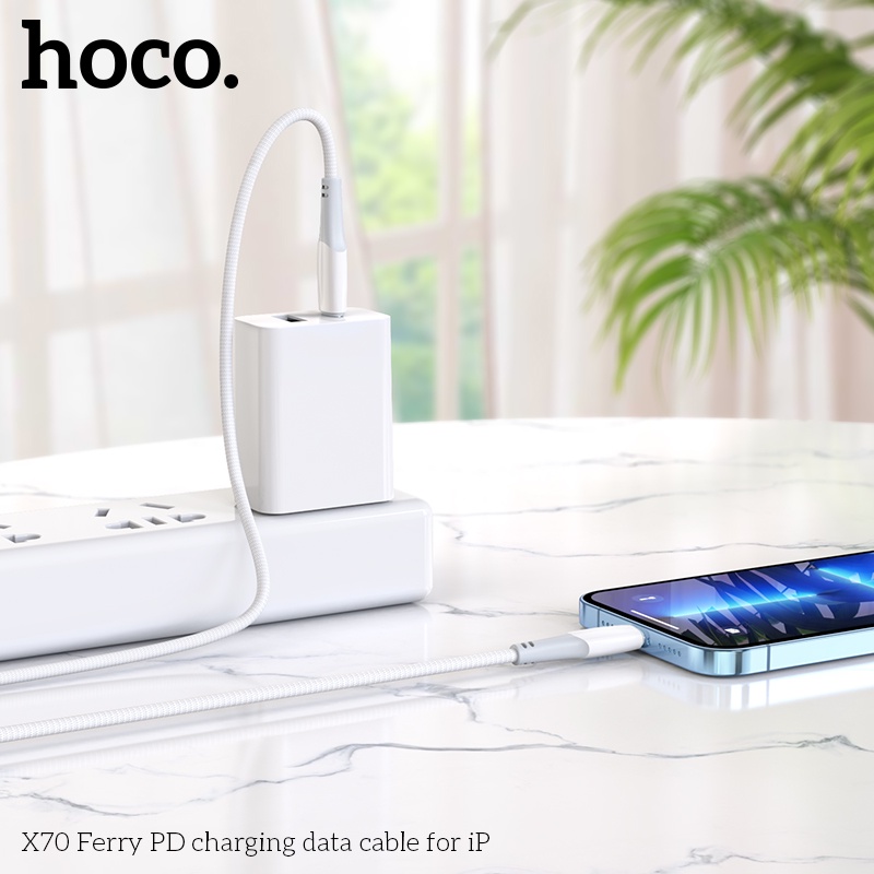 Dây cáp sạc nhanh HOCO. X70 1 mét  20W USB C sang  dành cho  xr xs 11