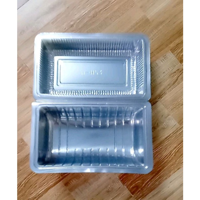 #Giá hủy diệt#  Hộp nhựa mỏng dập ghim dùng 1 lần nắp cao đựng bánh bao, bánh bông lan, hoa quả cỡ H53/H07