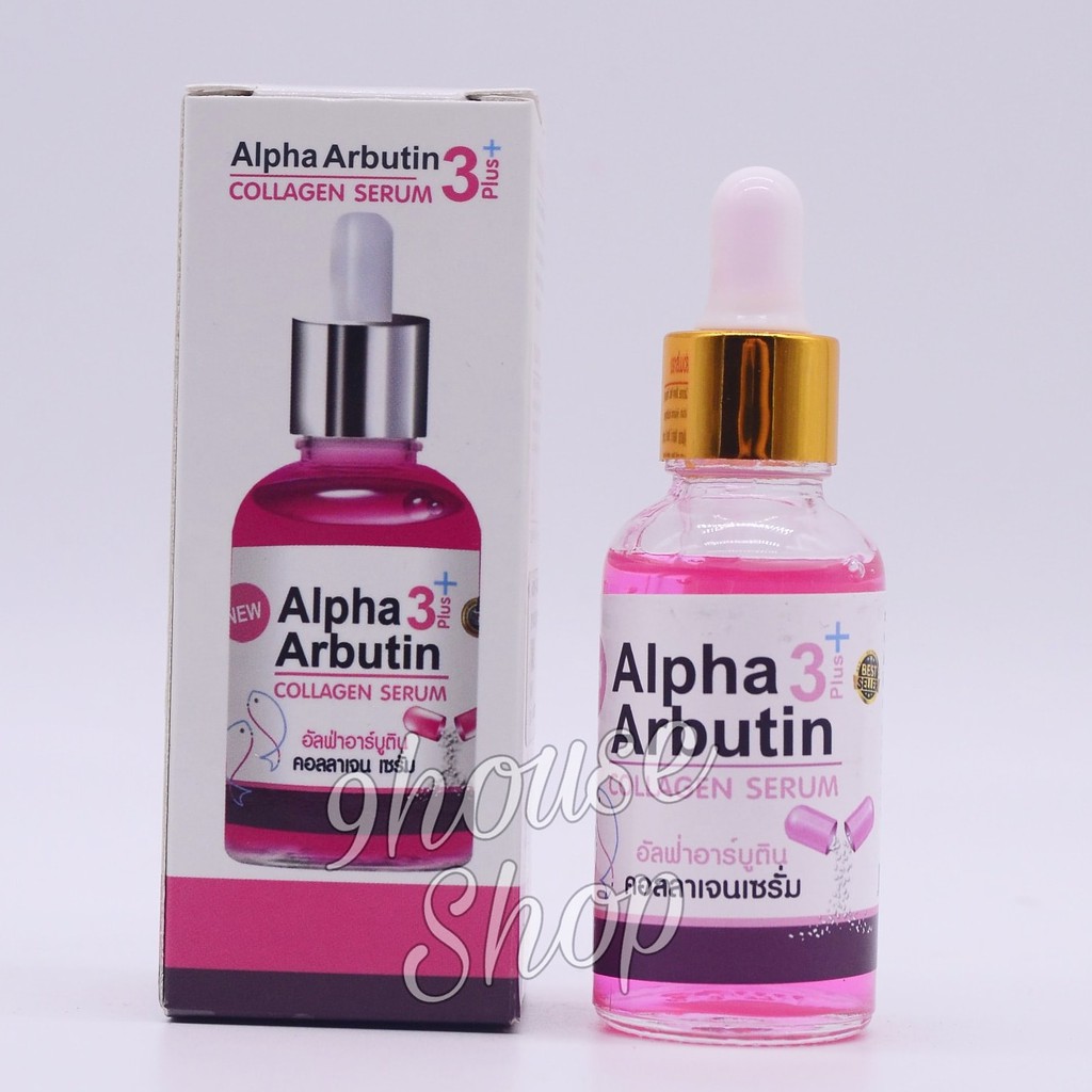 01 Hộp Serum ALPHA ARBUTIN 3Plus+ Collagen Thái Lan 40ml (Mặt & Body)