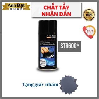 Chất tẩy nhãn, tẩy keo str600* 400ml, bình xịt