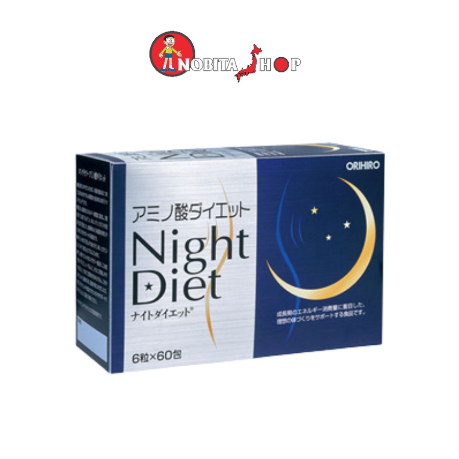 Viên uống giảm cân Night Diet Orihiro hộp 60 gói