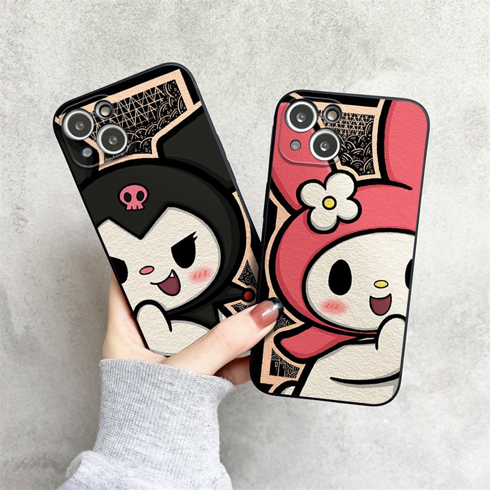 SANRIO Ốp Điện Thoại Tpu Mềm Chống Sốc In Hoạt Hình Cho iPhone 11 12 13 pro max XS X XR XSMax 7 8 6 6s plus SE 2020