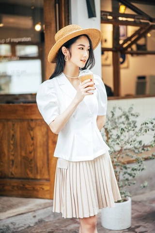 Áo Sơ mi cổ 2 ve vạt chéo