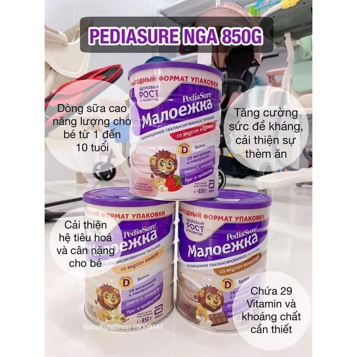 Sữa bột PEDIASURE Nga 400gr-850gr