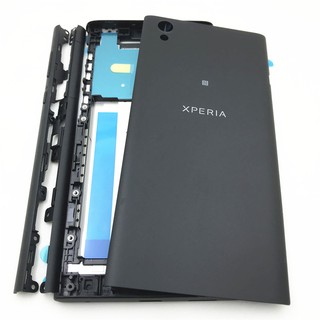 Khung viền ở giữa phía trước cho Sony Xperia L1 G3311 G3312 G3313 và sọc đường ray canh kèm nút cạnh