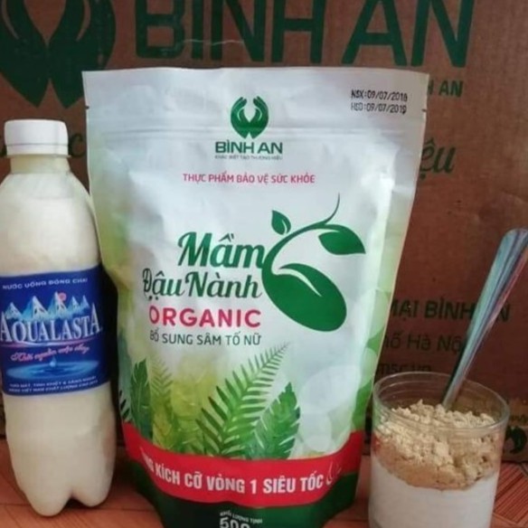 MẦM ĐẬU NÀNH ORGANIC - TĂNG VÒNG 1 SIÊU TÔC