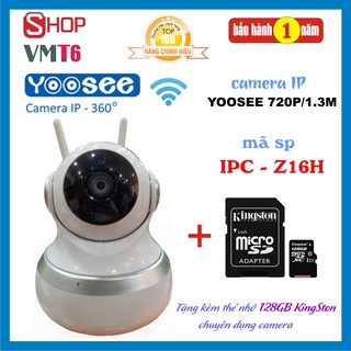 Camera ip yoosee wifi giám sát không dây ipc - z16h độ phân giải hd 720p