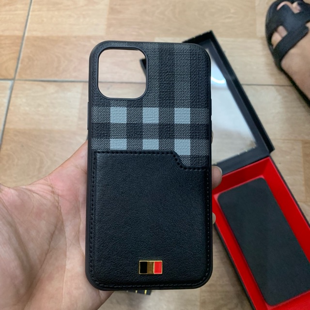 Ốp da Mentor VII chính hãng cho iphone 12/ 12 Pro Max ,11,11 Pro,11 Pro max ,cài được thẻ