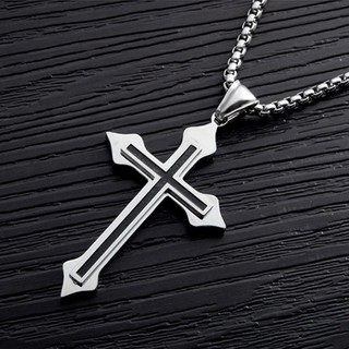 Dây Chuyền Nam Hình Chữ Thập Thời Trang Cực Chất DCT39