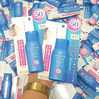 Kem Chống Nắng Shiseido Senka Mineral Water UV Gel SPF 50/PA+++ 40ml