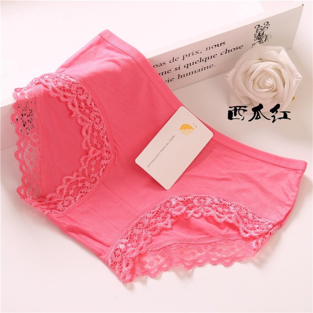 QUẦN LÓT COTTON PHỐI REN ĐẸP | BigBuy360 - bigbuy360.vn