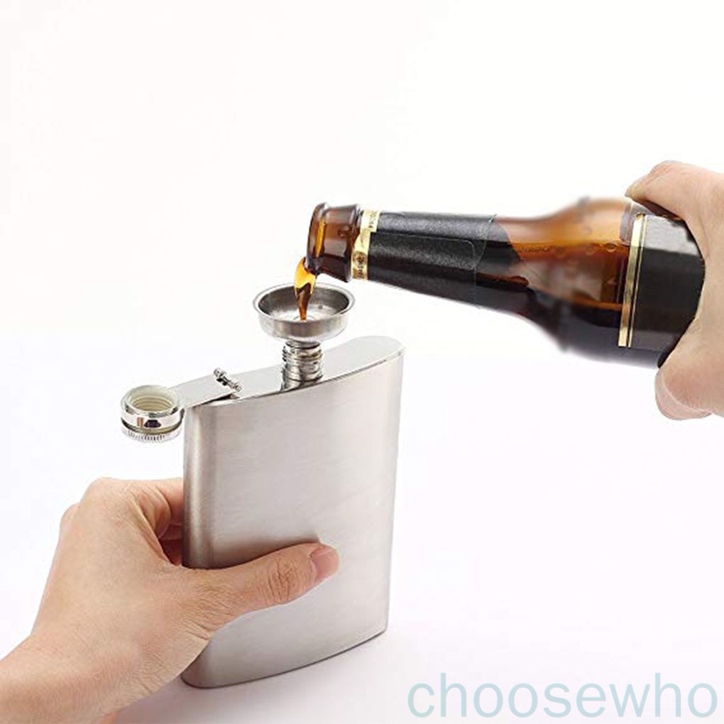 Bình đựng rượu mini bằng thép không gỉ 4/ 5/ 6/ 7/ 8/ 9/ 10/ 18 oz