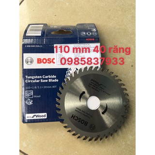 Lưỡi cưa gỗ 110x1,8 x 20mm 40t chính hãng bosch