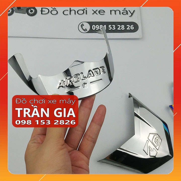 Chỉ mũi dè trước sau xe AB airblade 125 150 năm 2020-2021-2022 inox titan 7 màu ốp mỏ dè air blade - phụ kiện trang trí