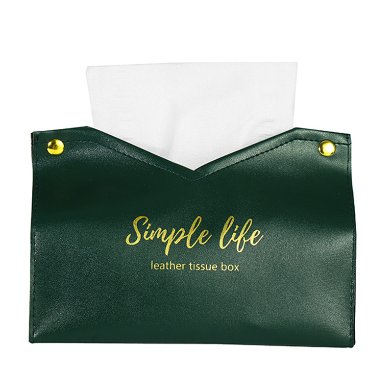 Hộp Da Đựng Khăn Giấy Dễ Thương Nhỏ Gọn Cho Gia Đình