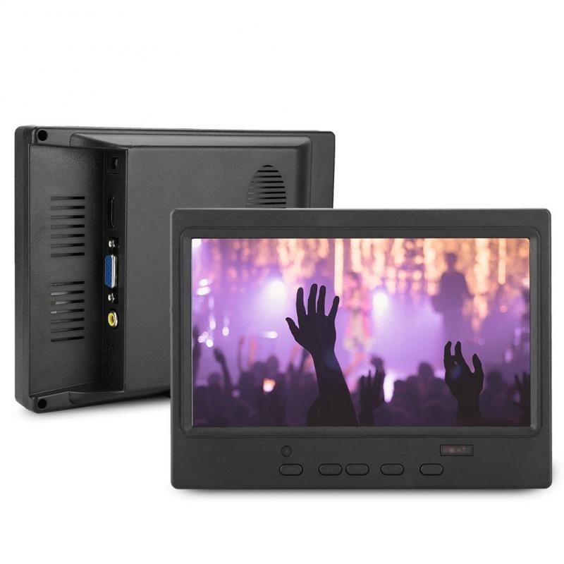 Màn hình đa năng xách tay 7 Inch 1024x600 hỗ trợ đầu vào HDMI/VGA/AV