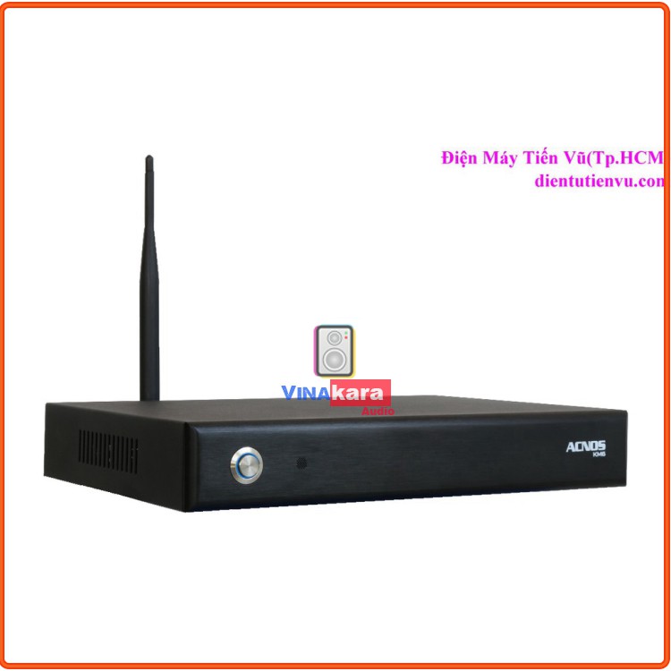 Đầu Mini Karaoke Wifi độ nét cao Acnos KM6, ổ cứng 2TB, Đen Chính hãng