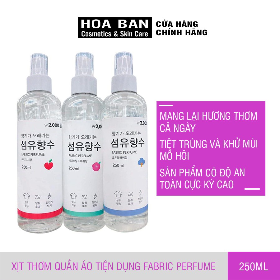 Xịt Thơm Quần Áo Tiện Dụng Fabric Perfume - HB0196 | BigBuy360 - bigbuy360.vn