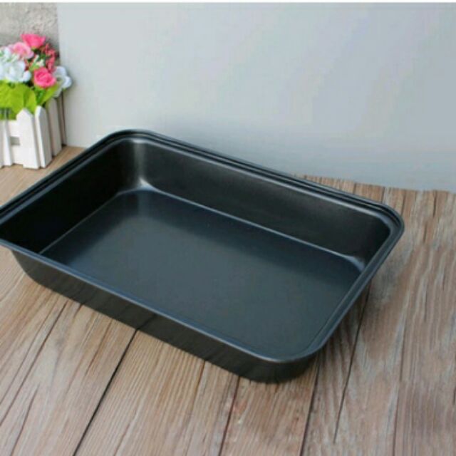 Khay nướng cách thủy 34*24*6.5cm (kèm ảnh thật)