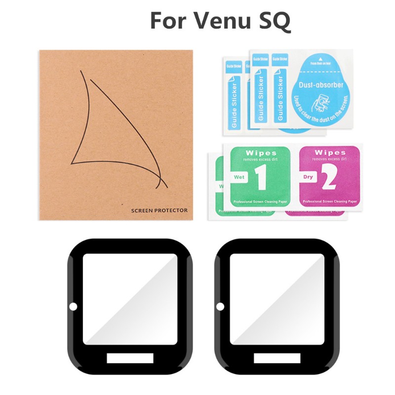 Set 2 Miếng Dán Bảo Vệ Mặt Đồng Hồ Thông Minh Garmin Venice Sq / Sq