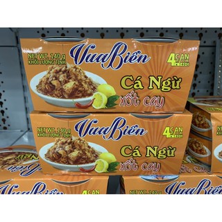 24 LON CÁ NGỪ XỐT CAY VUA BIỂN 140G