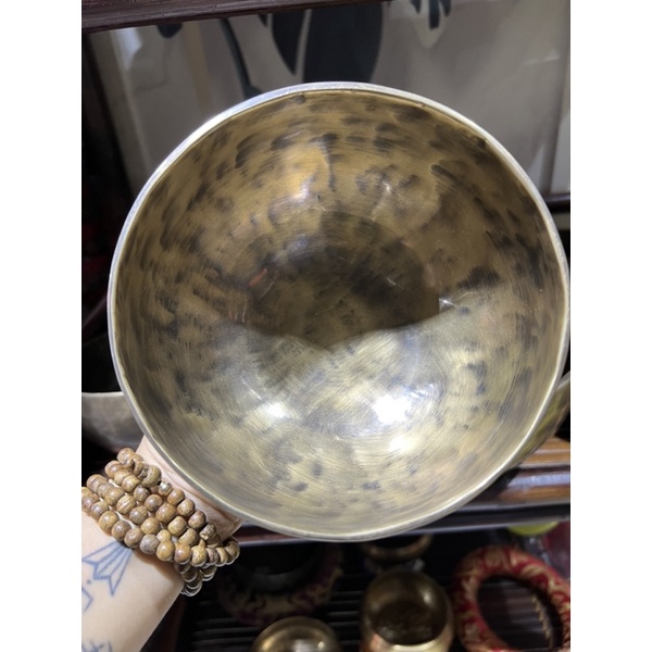Chuông xoay chiêm tinh đúc thủ công tại Nepal 14CM