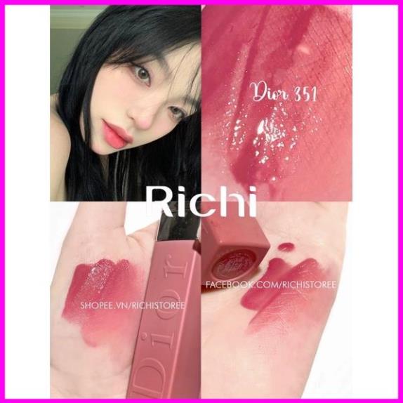 Son kem Dior Lip tattoo 541 421 321 771 251 351 491 mẫu 2022 chính hãng