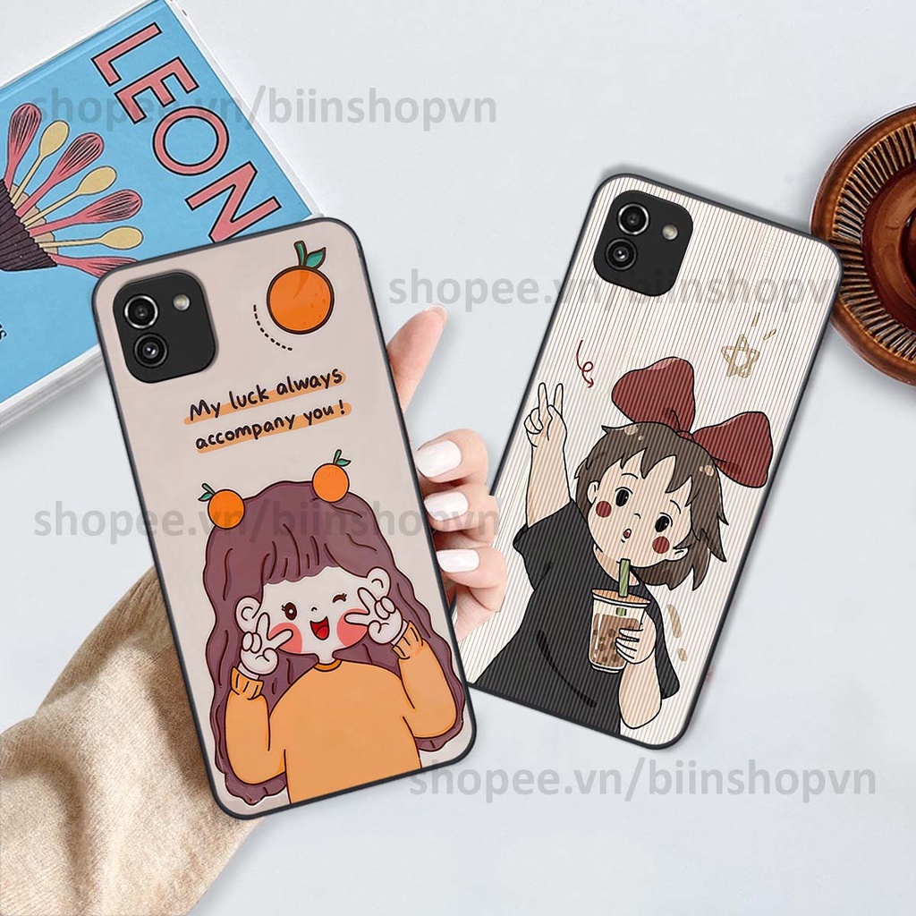 Ốp Samsung A03 in hình baby siêu dễ thương, ngộ nghĩnh đáng yêu