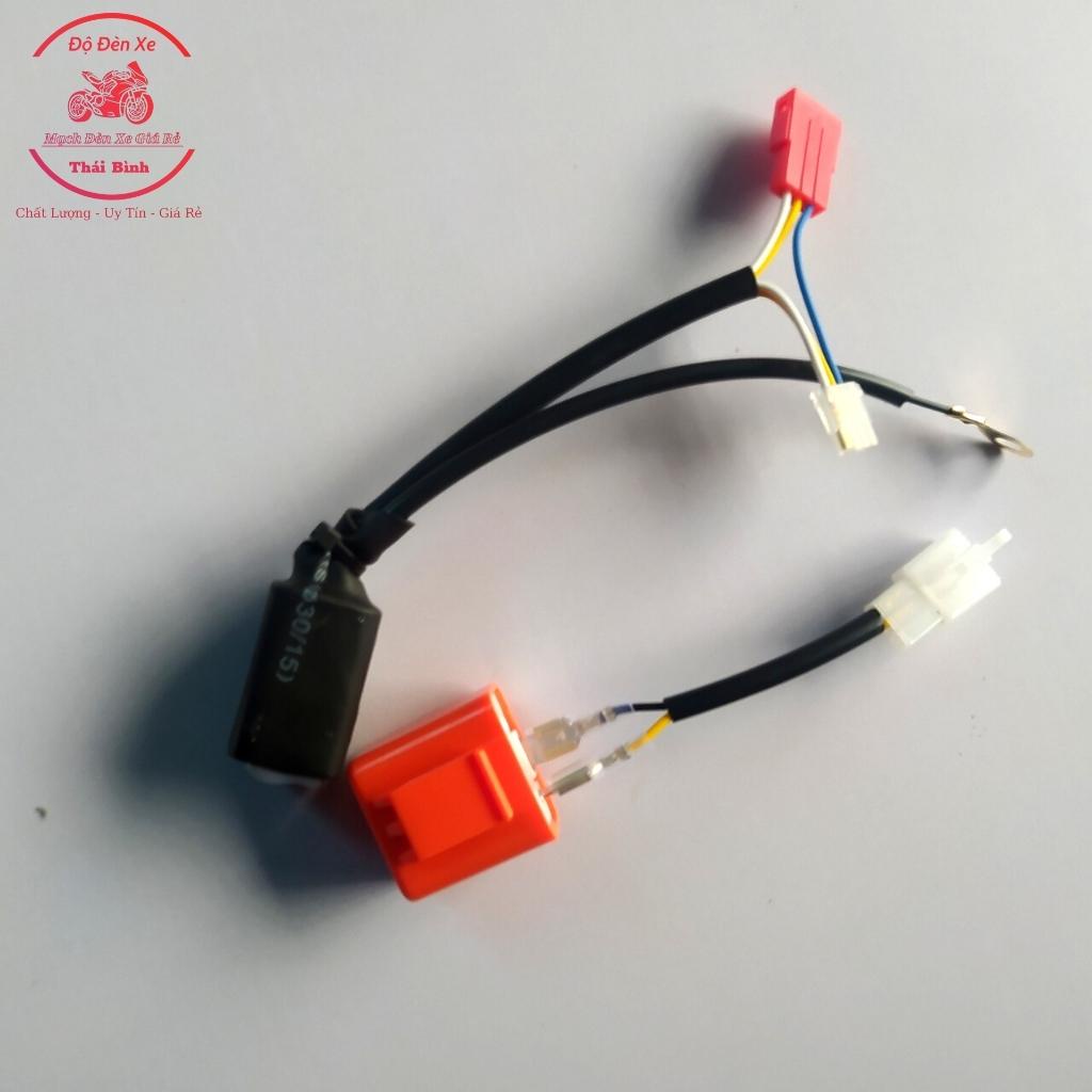 Mạch hazard winner X wave, Mạch ưu tiên các dòng honda lắp trên công tắc zin kèm cục chớp điện tử