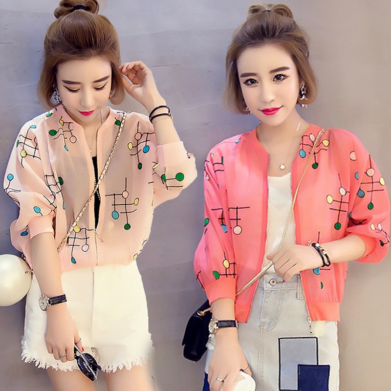 Áo Khoác Bóng Chày Tay Lỡ In Họa Tiết Size Lớn Mẫu Mới