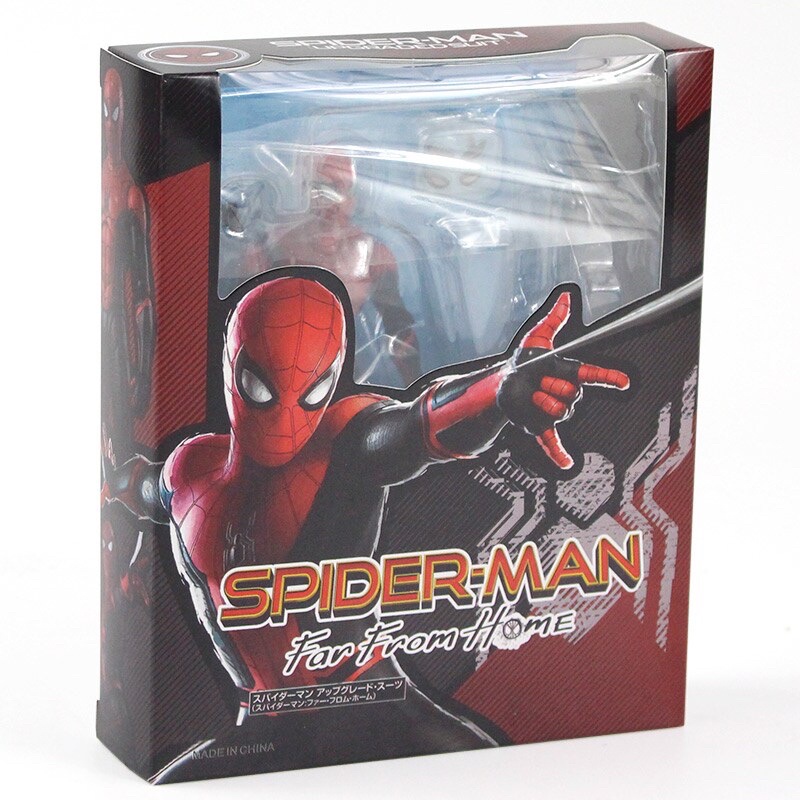 Mô Hình Người Nhện Spider Man Far From Home SHF Có Khớp