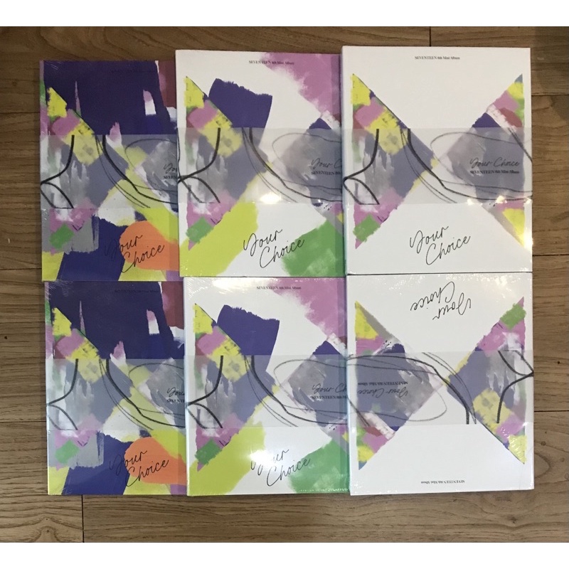 SEVENTEEN - bộ album nhạc Your Choice