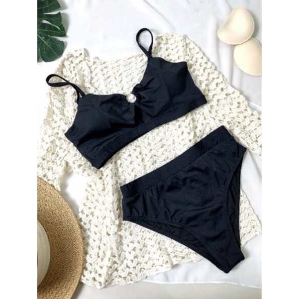 Bikini 2mảnh khoen ngực phong cách Châu Âu ( hàng có  sẵn )