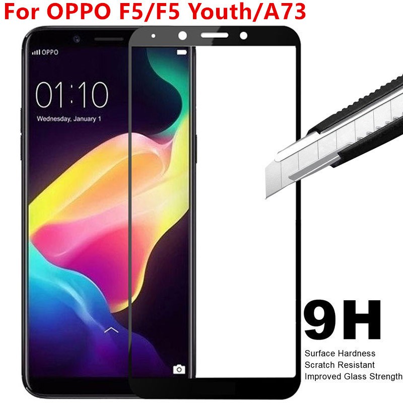 Kính cường lực toàn màn hình cho OPPO F5 Youth cph1725 A73