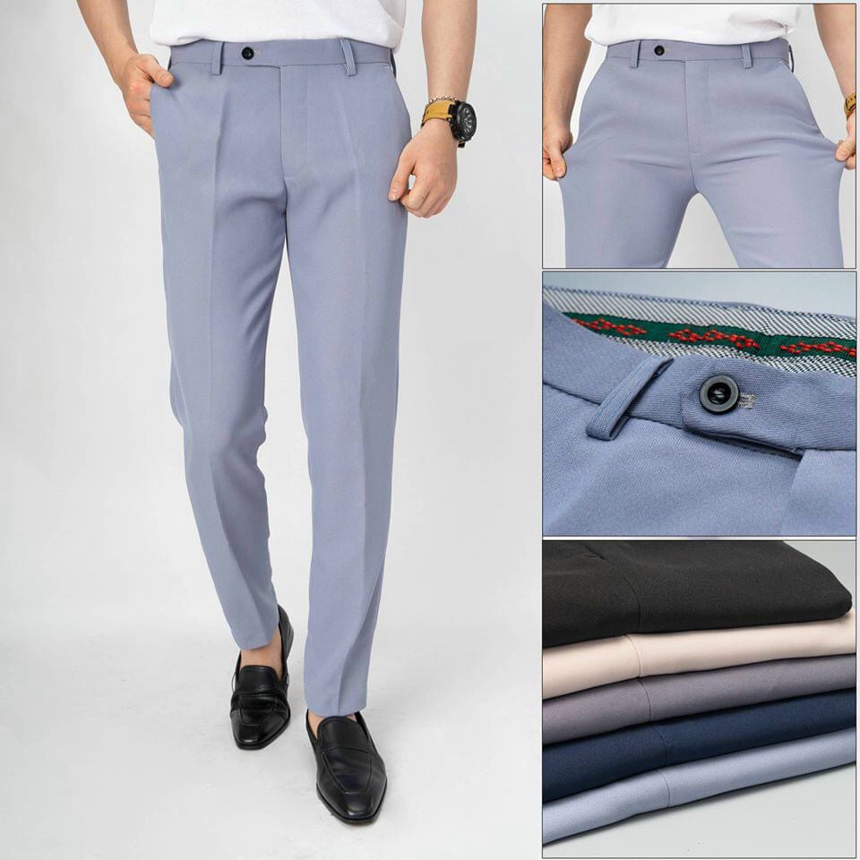 [FLASH SALE] Quần tây âu Nam công sở cao cấp màu xanh đen | BigBuy360 - bigbuy360.vn