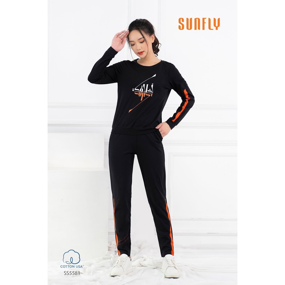 SS5581 BỘ THỂ THAO COTTON ÁO DÀI QUẦN DÀI | BigBuy360 - bigbuy360.vn