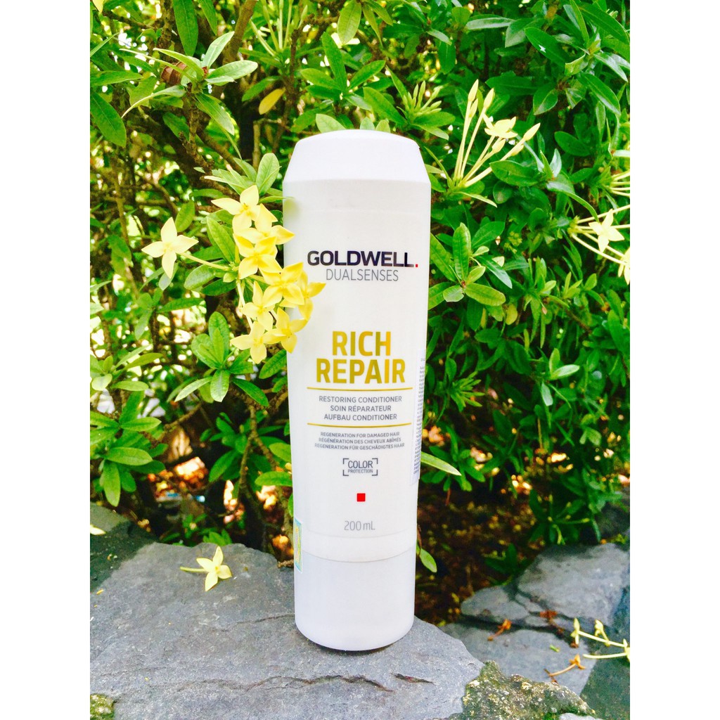 🇩🇪Goldwell🇩🇪 Dầu xả phục hồi tóc Goldwell Dualsenses Rich Repair Conditioner 200ml