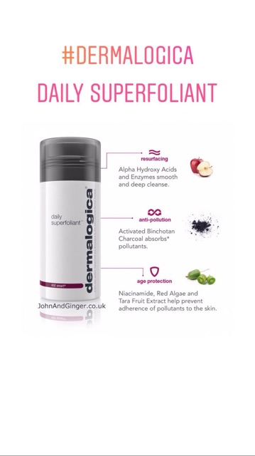 Dermalogica ✨ Tẩy da chết hàng ngày Daily Microfoliant