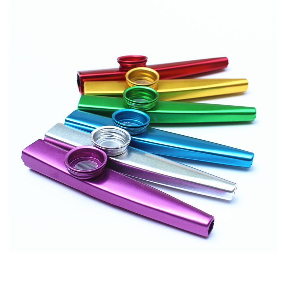 Metal Kazoos Nhạc cụ Sáo Miệng Nhạc cụ Kazoos