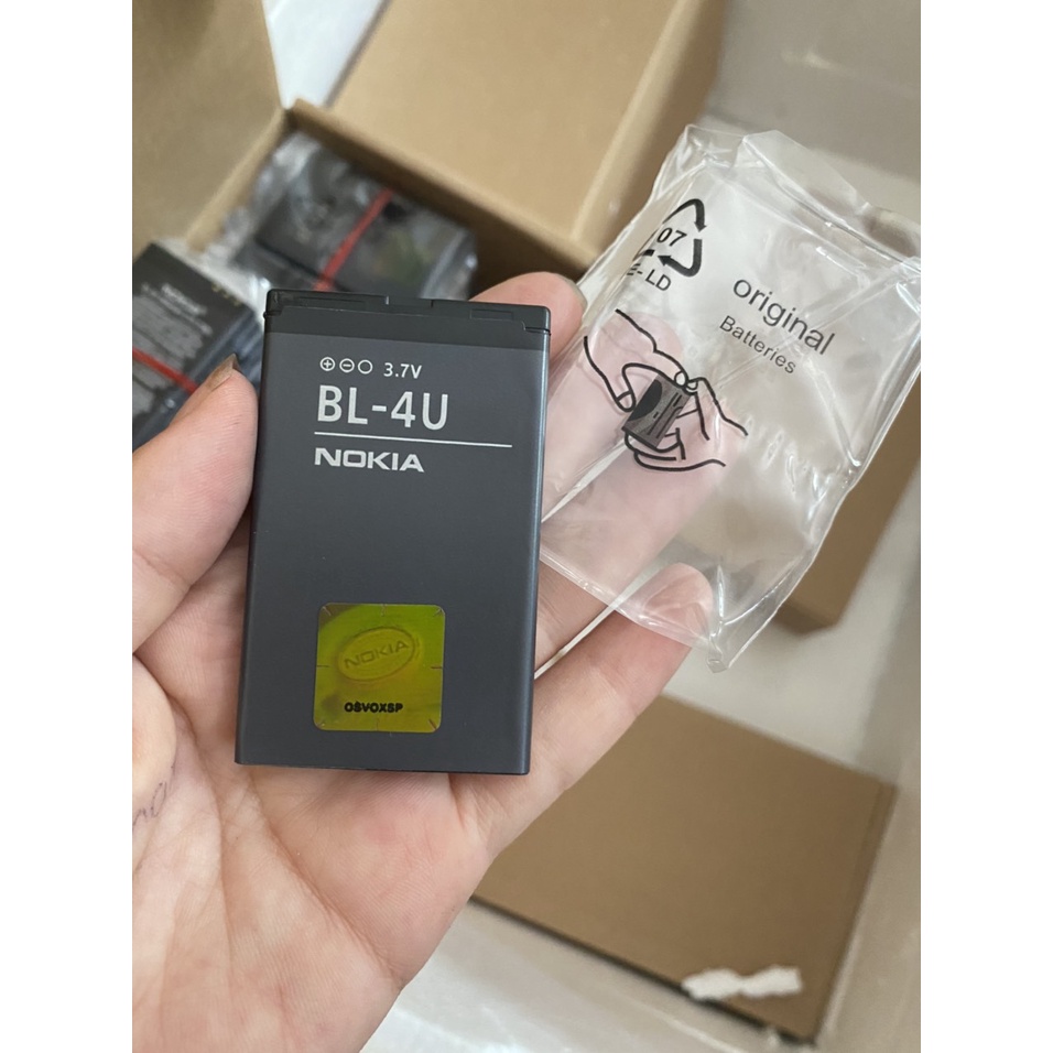 Pin Nokia BL-4U chính hãng, Dung lượng chuẩn -Có bảo hành(lấy sỉ thông tin ở mô tả)