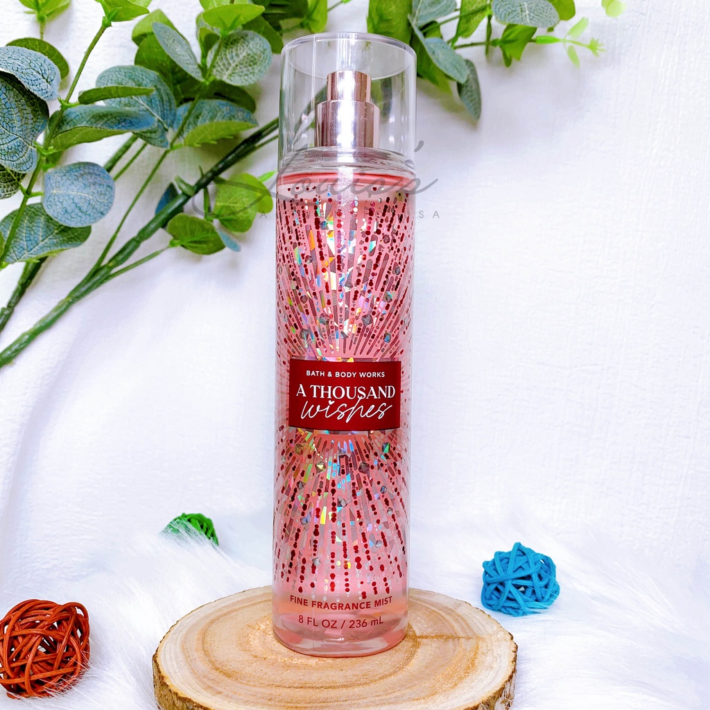 Body mist A THOUSAND WISHES - Xịt thơm toàn thân Bath & Body Works Mỹ