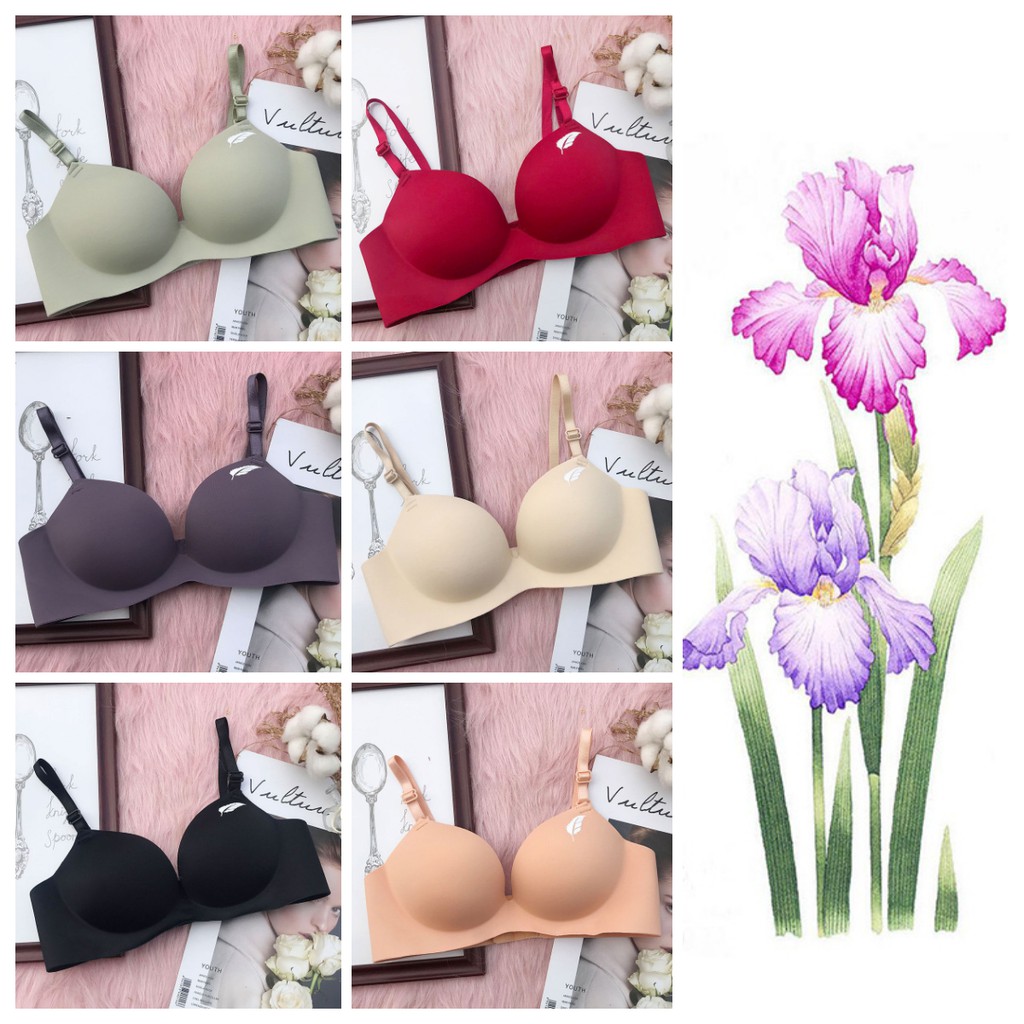 Áo Ngực Vải Cotton Không Lộ Viền May Màu Trơn Không Gọng Thoải Mái Cho Phụ Nữ | BigBuy360 - bigbuy360.vn