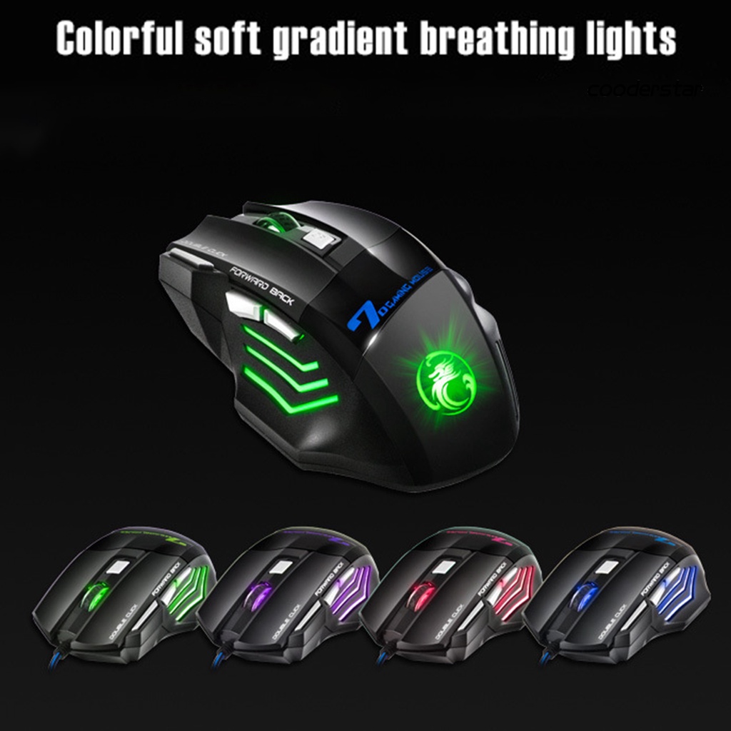 Chuột quang chơi game 7 nút bấm IMICE X7