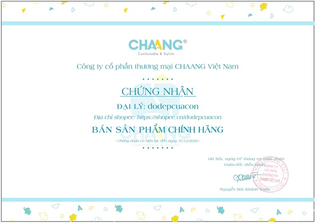 Bộ cài vai Chaang- hàng dày