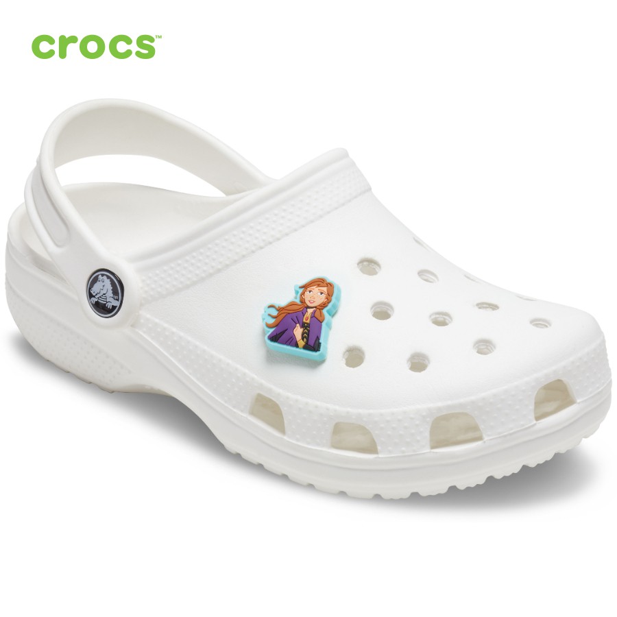 Sticker nhựa jibbitz gắn dép unisex CROCS Disney Frozen 2 Anna 10007356 1 pcs