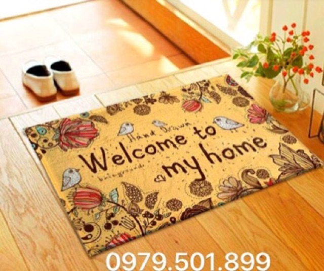 Thảm chùi chân cao cấp size 40 x60