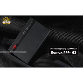 Pin sạc dự phòng remax rpp-53 10000