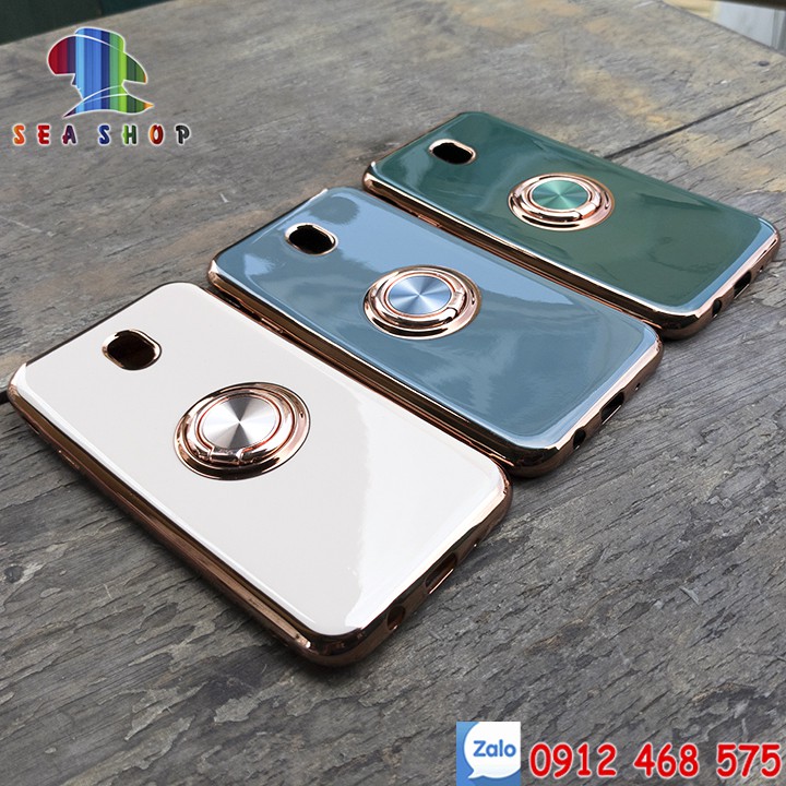 Ốp lưng Samsung J7 Pro - SM-J730 Nhựa dẻo - VIỀN BỐNG - kèm iRing chống điện thoại | BigBuy360 - bigbuy360.vn