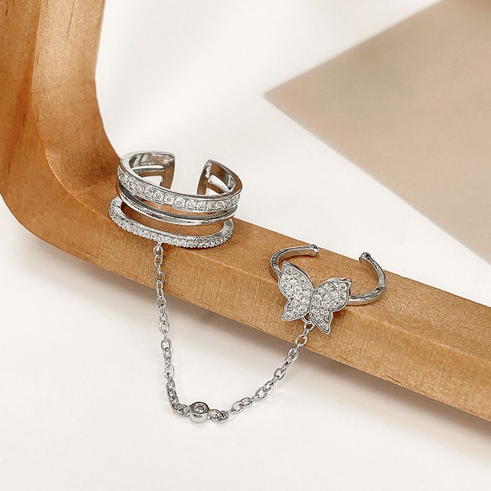 Nhẫn hở đeo khớp ngón tay kiểu Hàn Quốc thời trang sành điệu cho nữ